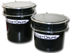 Kick the bucket with BucketDrums